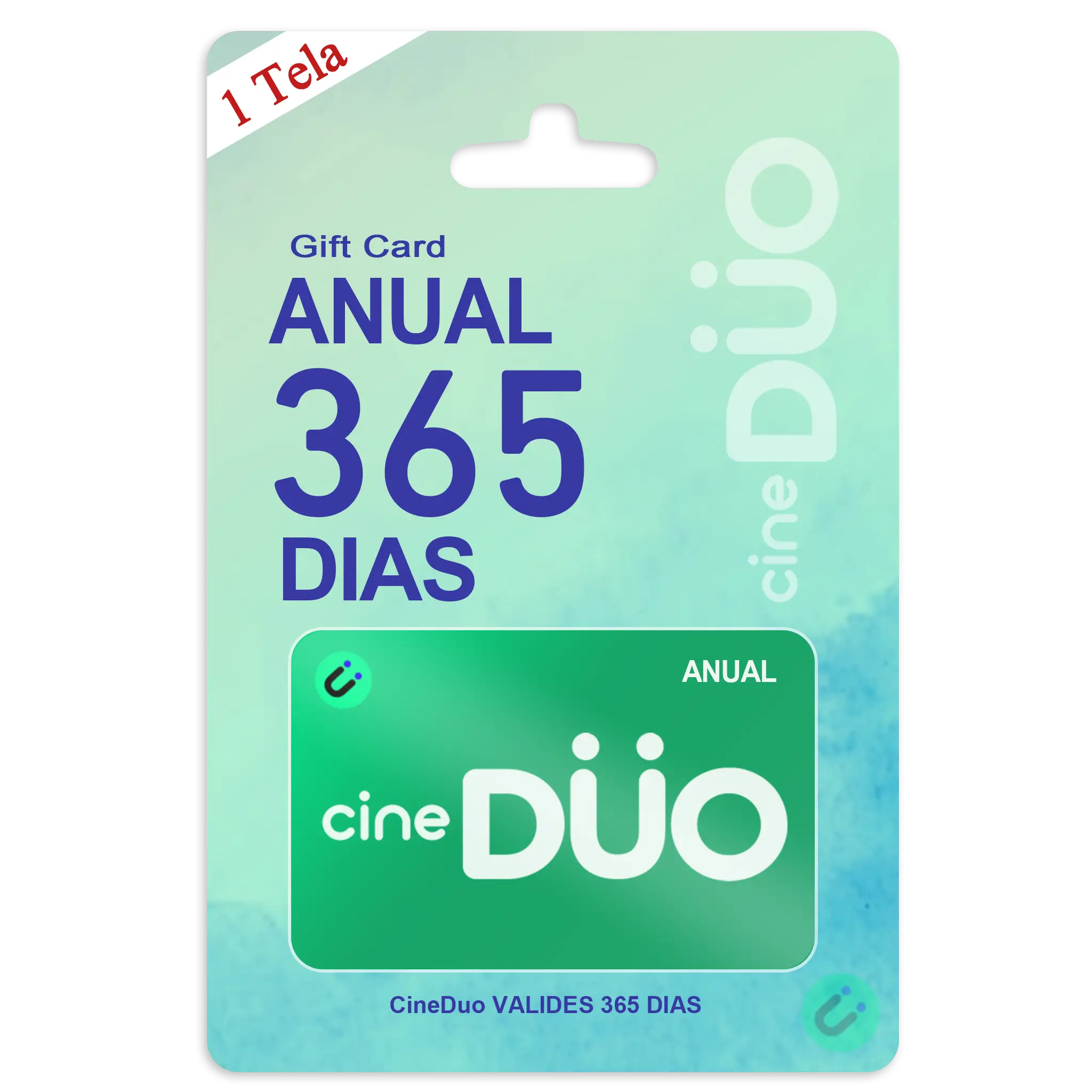 Recarga CineDuo Anual
