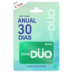 segurança recarga cineduo Mensal 4 tela